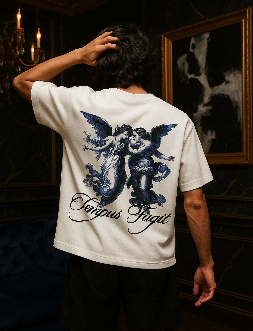 "Tempus Fugit" Limited Edition Oversized Tee – SoulMuse