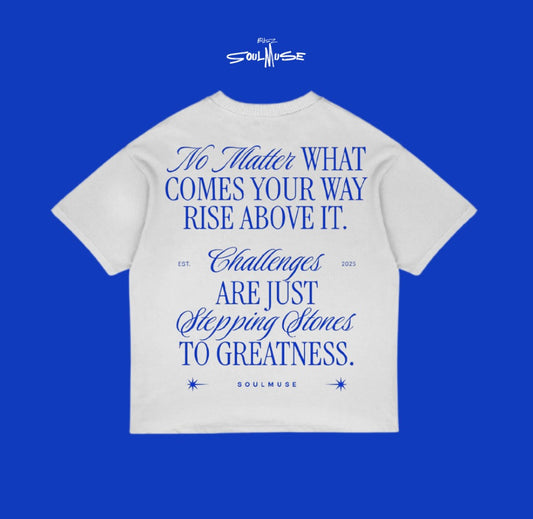 "Stepping Stones" Oversized Tee – by SoulMuse