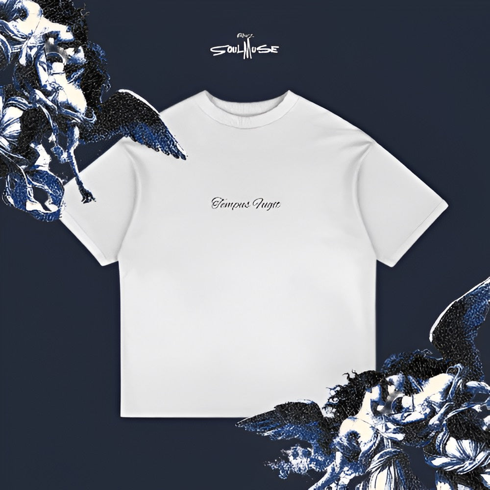 "Tempus Fugit" Limited Edition Oversized Tee – SoulMuse