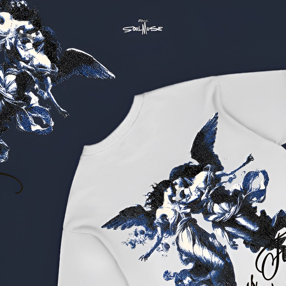 "Tempus Fugit" Limited Edition Oversized Tee – SoulMuse