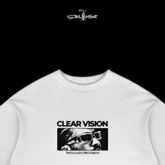 "Clear Vision" Oversized Tee – SoulMuse